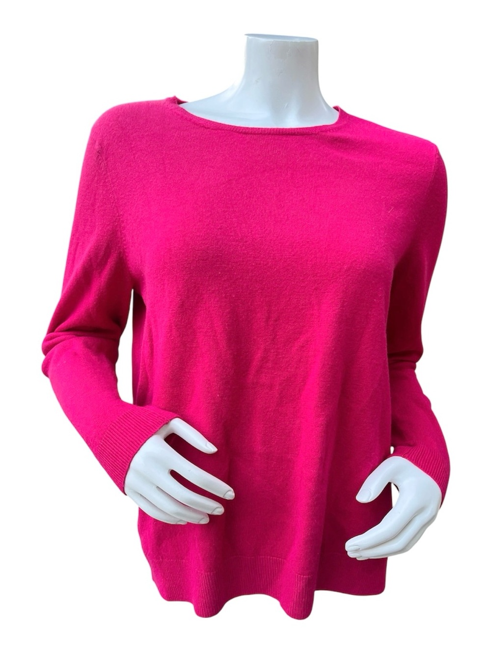 Ava Paige Dark Pink Knitted Sweater Super Soft Size XL
